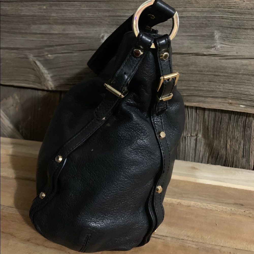 ***Michael Kors Black pebbled leather hobo bag*** - Picture 2 of 8